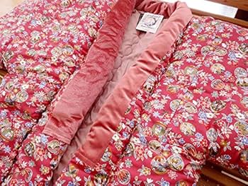 丹前・かいまきセット Amazon.co.jp: 夜着丹前 （綿100％） かいまき （日本製） : ホーム